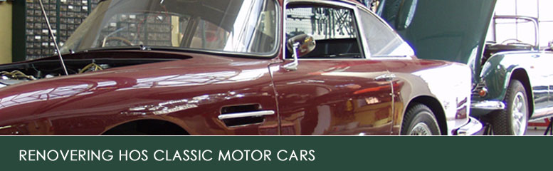 renovering af veteranbil hos classic motor cars