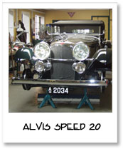 renovering reparation Alvis Speed 20 rgang 1934