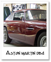 renovering reparation Aston Martin DB4, rgang 1962